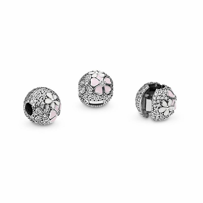 Pandora Poetic Blooms Charm Silver Egypt NO0174932